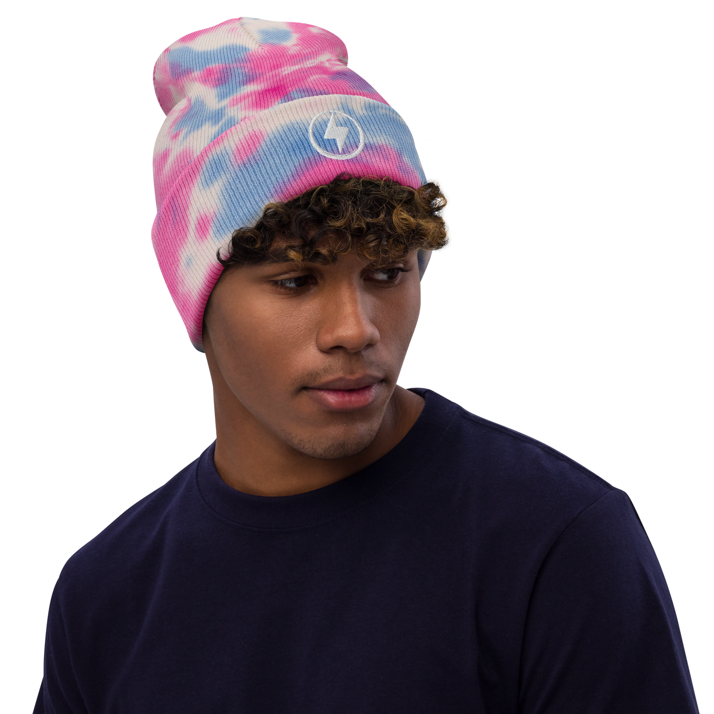Tie-dye PE beanie