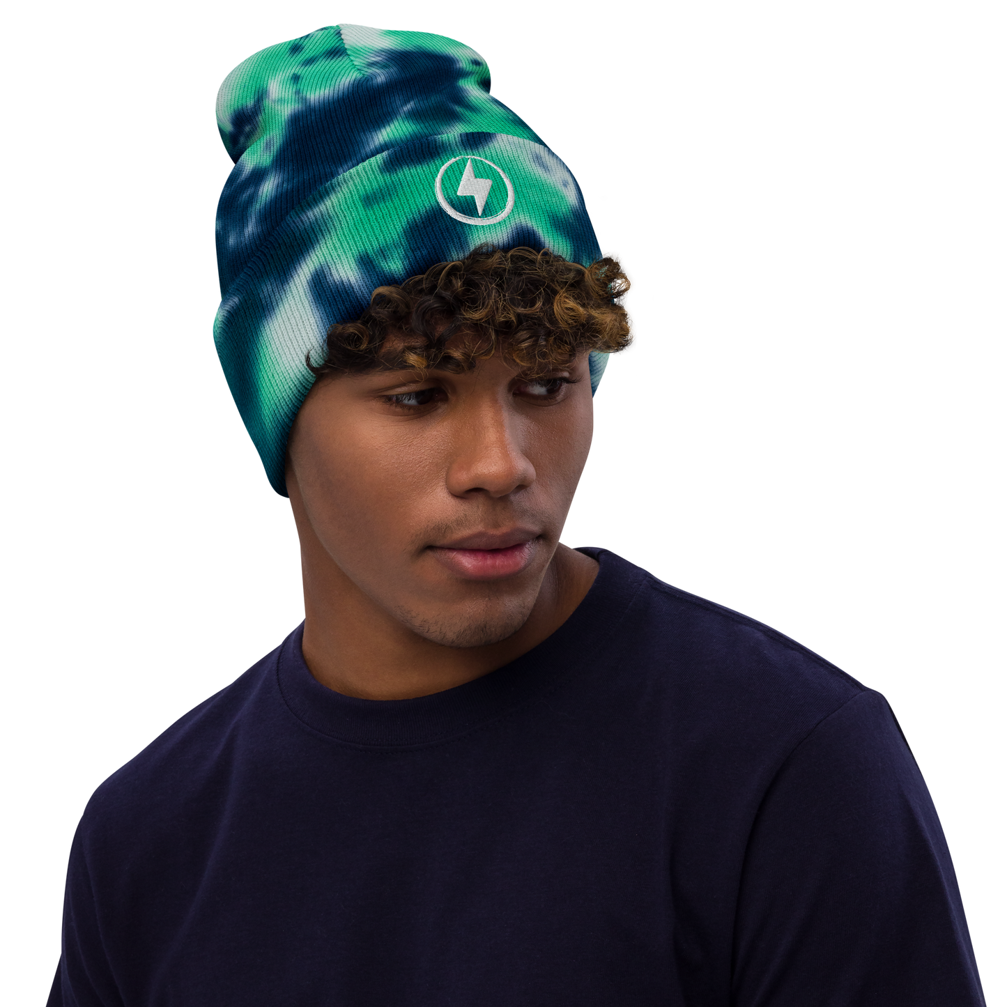 Tie-dye PE beanie