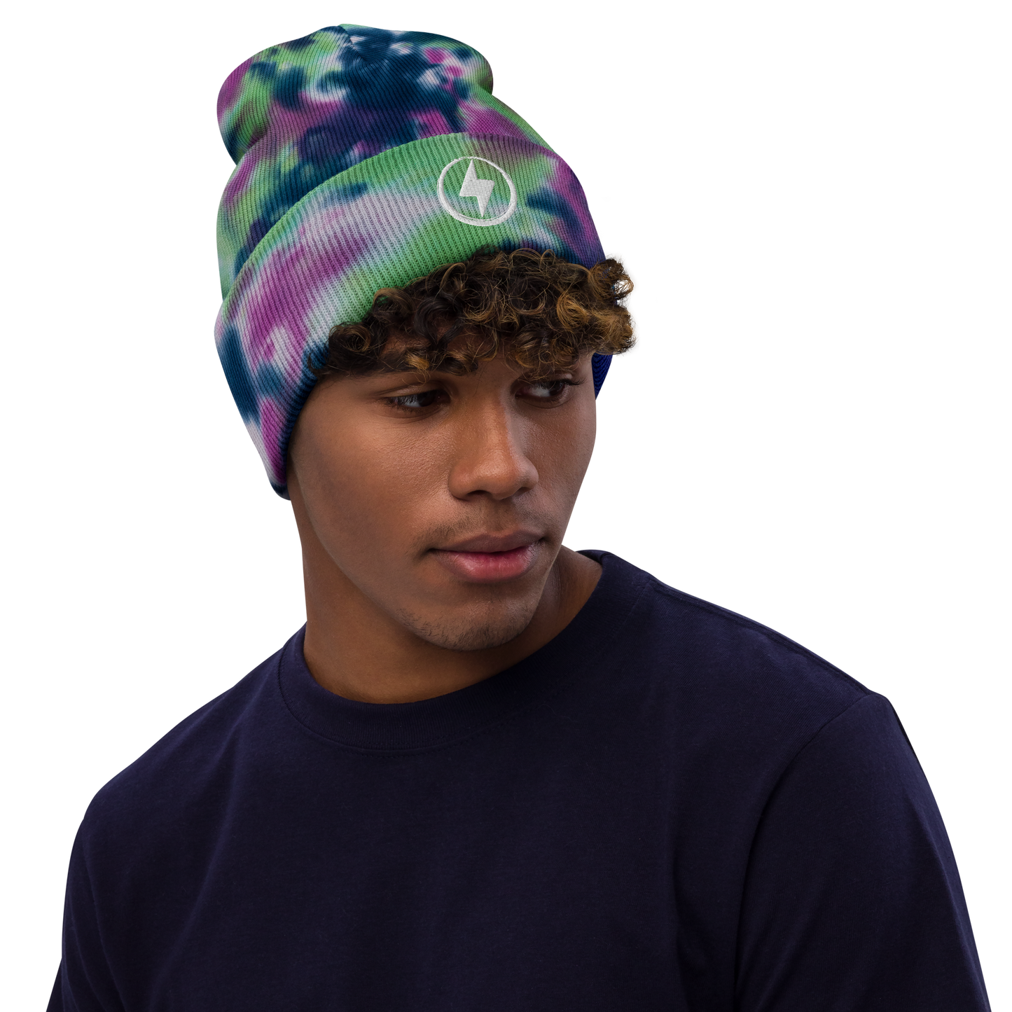 Tie-dye PE beanie