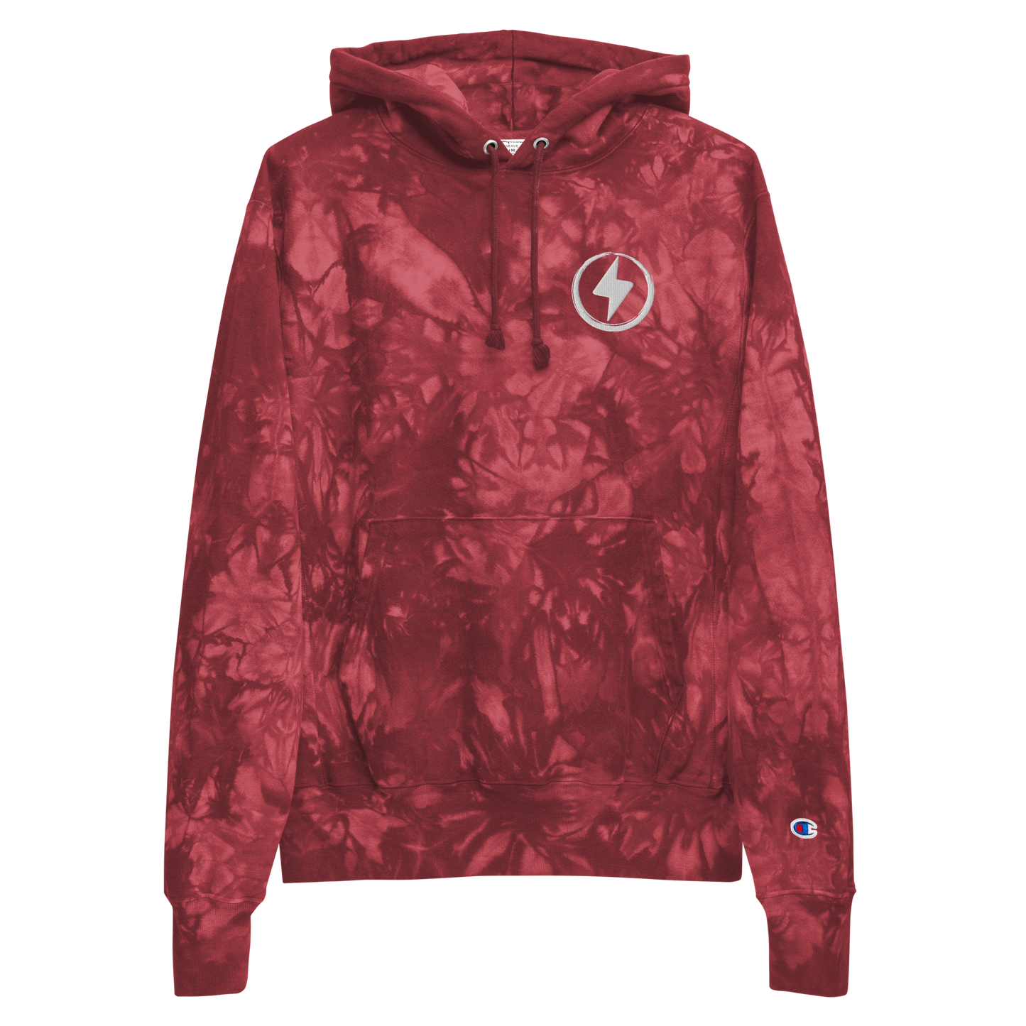 PE Champion tie-dye hoodie