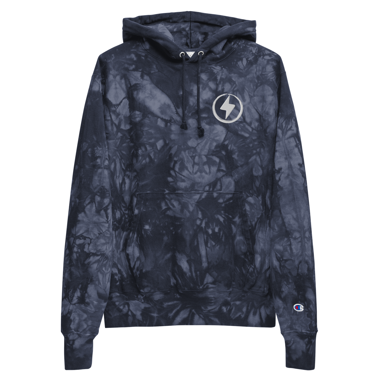 PE Champion tie-dye hoodie