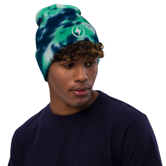 Tie-dye PE beanie